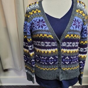 St. John's Bay Button Down Cardigan Sweater XL